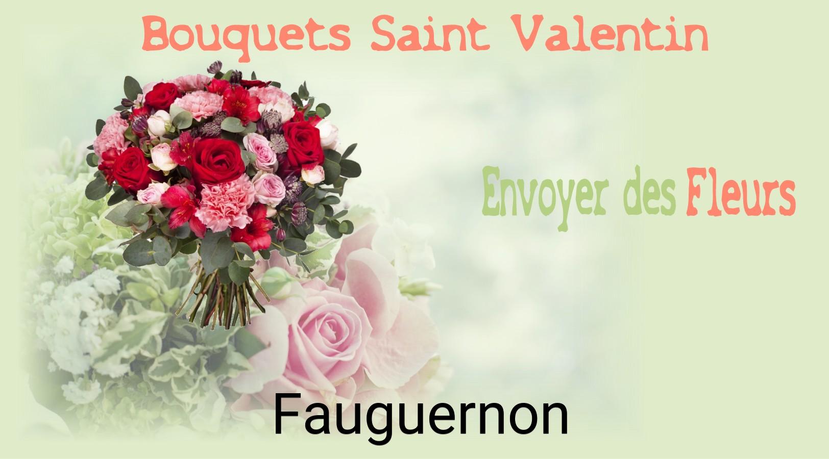 Roses de Saint-Valentin livrées à Fauguernon